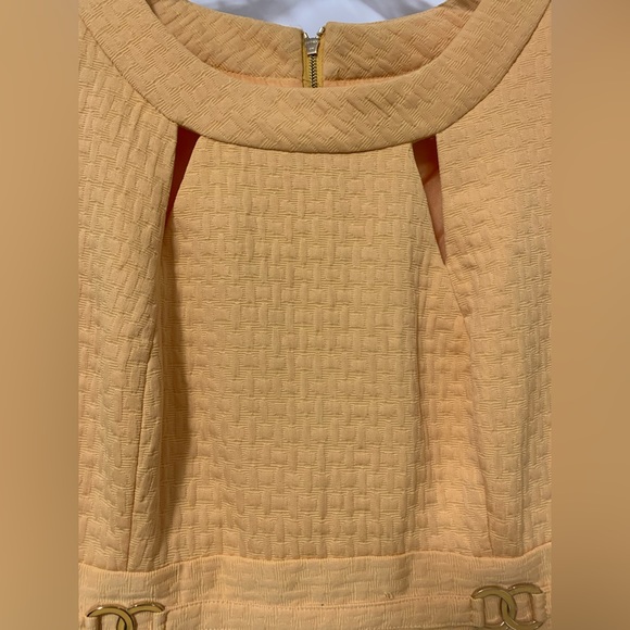 Tahari yellow dress - Picture 3 of 5